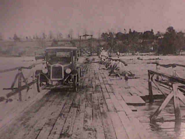 Floating Bridge over Chemong