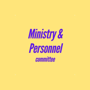 Ministry & Personnel Committee graphic